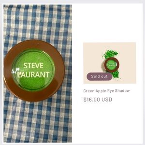 Steve Laurant Green Eye Shadow